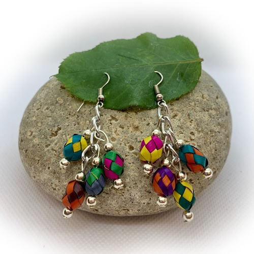 Aretes de Cuentas Palma